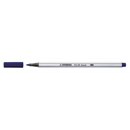 3212-ROTULADOR PUNTA FIBRA PINCEL PEN 68 BRUSH AZUL PRUSIA STABILO 568/22