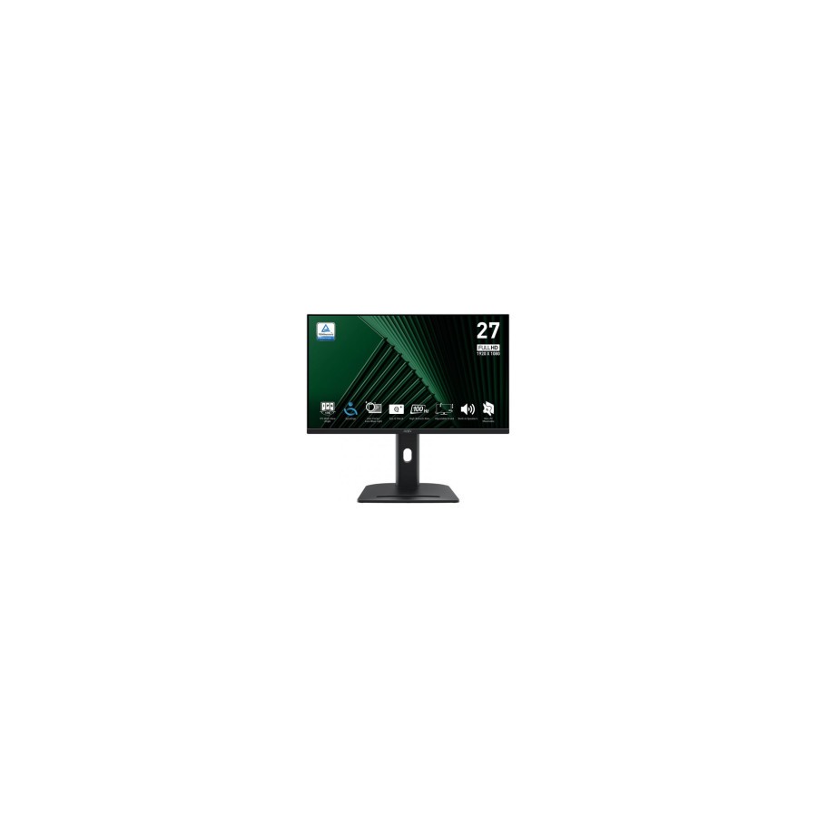 32143-MSI MONITOR PRO MP275PG. 27" IPS PLANO. 1920x1080. 100Hz. NEGRO