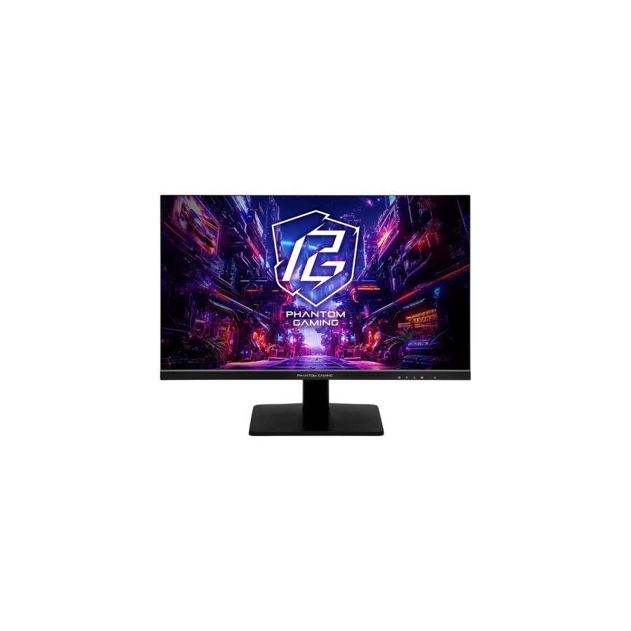 32172-MONITOR ASROCK PG27FFX1B,27",FHD (1920X1080),520HZ,1000:1,1MS,2HDMI+1DP,WIFI+3USB3.2,WIFI,ALTAVOCES,PLANO,NEGRO