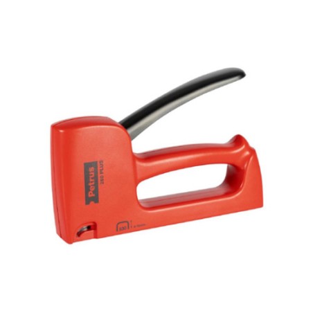 32189-CLAVADORA MODELO 260 PLUS (GRAPAS 530/4-6-8-10 MM) COLOR ROJO PETRUS 628993