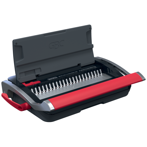 32190-ENCUADERNADORA CANUTILLO CB15 COLOR NEGRO / PLATEADO GBC 4410061