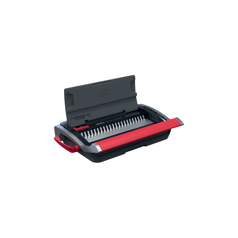 32190-ENCUADERNADORA CANUTILLO CB15 COLOR NEGRO / PLATEADO GBC 4410061