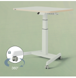 32203-PACK DE 4 RUEDAS PARA MESA ELECTRICA COLOR GRIS KENSINGTON 53740085