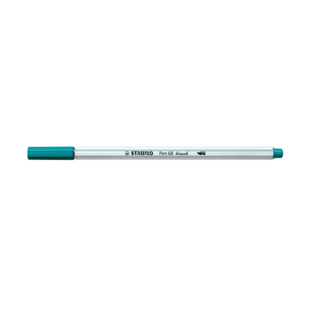 3225-ROTULADOR PUNTA FIBRA PINCEL PEN 68 BRUSH TURQUESA STABILO 568/51