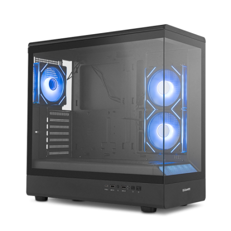 32282-NOX Hummer NXHUMMERSIGNALBK carcasa de ordenador Midi Tower Negro