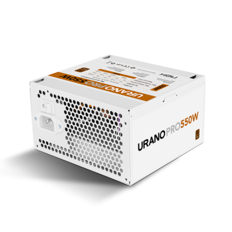32288-NOX Urano PRO White 550W Bronze unidad de fuente de alimentacion ATX Blanco