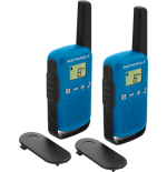32302-PACK 2 WALKIE TALKIE T42 BLUE MOTOROLA 59T42BLUEPACK