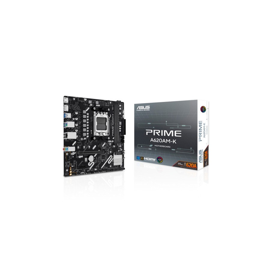 32333-PLACA ASUS PRIME A620AM-K,AMD,AM5,A620A,2DDR5,128GB,DP+HDMI,GBLAN,4SATA6+M.2,GBLAN,5USB3.2,MATX