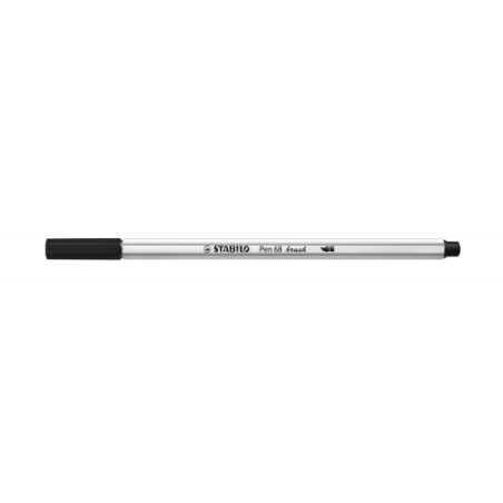 3234-ROTULADOR PUNTA FIBRA PINCEL PEN 68 BRUSH NEGRO STABILO 568/46