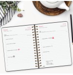 32363-AGENDA 2026 TRENDY ALMA E10 155X212MM DIA PAGINA NEGRO FINOCAM 762040126