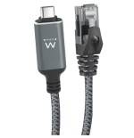 32455-Ewent EC2003 cable de red Negro, Gris 3 m Cat6