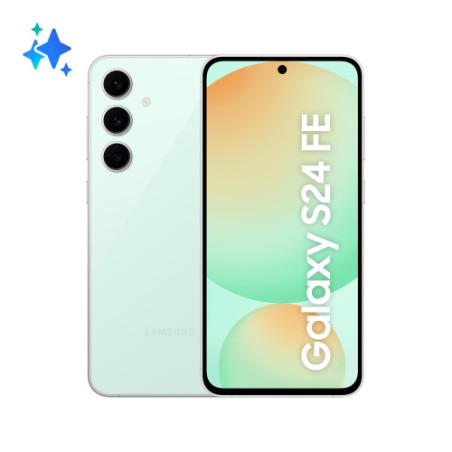 32588-Samsung Galaxy S24 FE 17 cm (6.7") SIM doble Android 14 5G USB Tipo C 8 GB 128 GB 4700 mAh Color menta