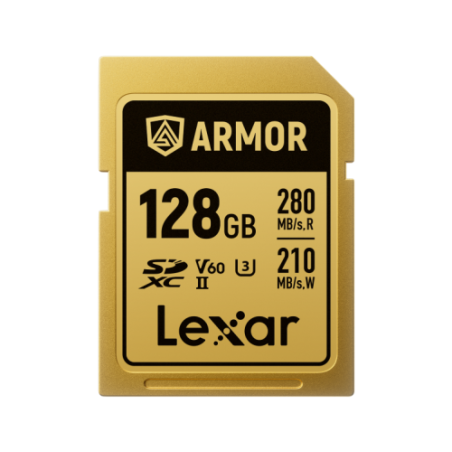 32615-Lexar Armor Gold 128 GB SDXC UHS-II