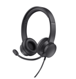 32625-Trust Ayda Auriculares Alambrico Diadema Llamadas/Musica Negro