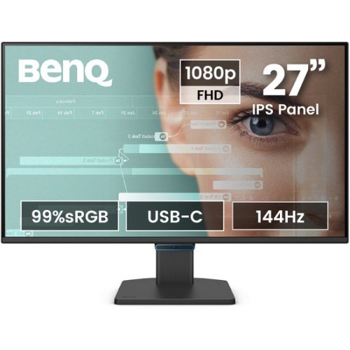32703-MONITOR BENQ GW2790C (9H.LNPLB.QBE) 27" 1080P FHD 144HZ IPS EYE-CARE, USB-C, CERTIFICADO TUV