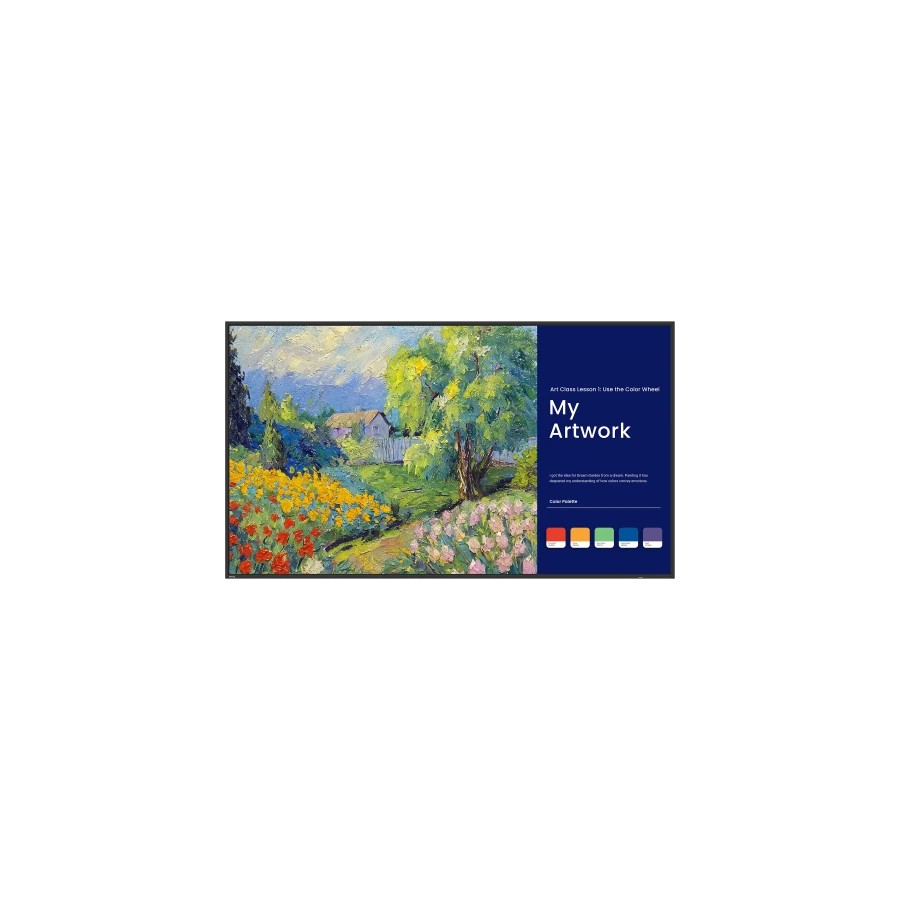 32756-BENQAV DIGITAL SIGNAGE SL5504 (9H.S3LTB.DE2) 55", 24/7 ANDROID 13.0, 8GB 64GB, 500 NITS, 3840 X 2160, REMOTE CONTR