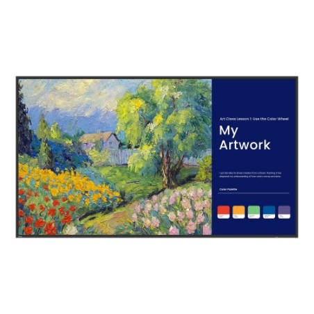 32757-BENQAV DIGITAL SIGNAGE SL6504 (9H.S3MTB.DE2) 65", 24/7 ANDROID 13.0, 8GB 64GB, 500 NITS, 3840 X 2160, REMOTE CONTR