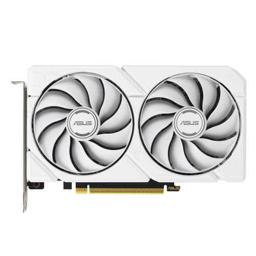32789-ASUS Dual -RX9060XT-16G-WHITE AMD Radeon RX 9060 XT 16 GB GDDR6