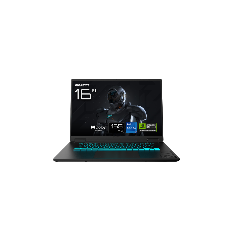32811-GIGABYTE GAMING A16 Portatil - 16", 165Hz WUXGA, Intel Core i7-13620H, RTX 5050, 16GB DDR5 5200MHz, SSD Gen4 de 1T