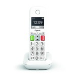 3283-Gigaset E290 Telefono DECT/analogico Identificador de llamadas Blanco