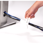 3287-Fellowes CableZip Piso Tubo flexible para proteccion de cables Blanco 1 pieza(s)