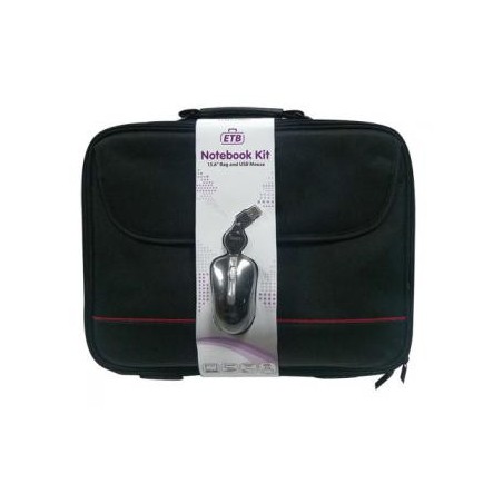 32885-Eminent EM2505 maletines para portatil 39,6 cm (15.6") Maletin Negro