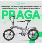 32891-YOUIN E-BIKE 20" YOUIN PRAGA -