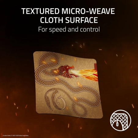 33116-ALFOMBRILLA RAZER GIGANTUS V2 LARGE COUNTER STRIKE 2 ED. (RZ02-03333300-R3M1)