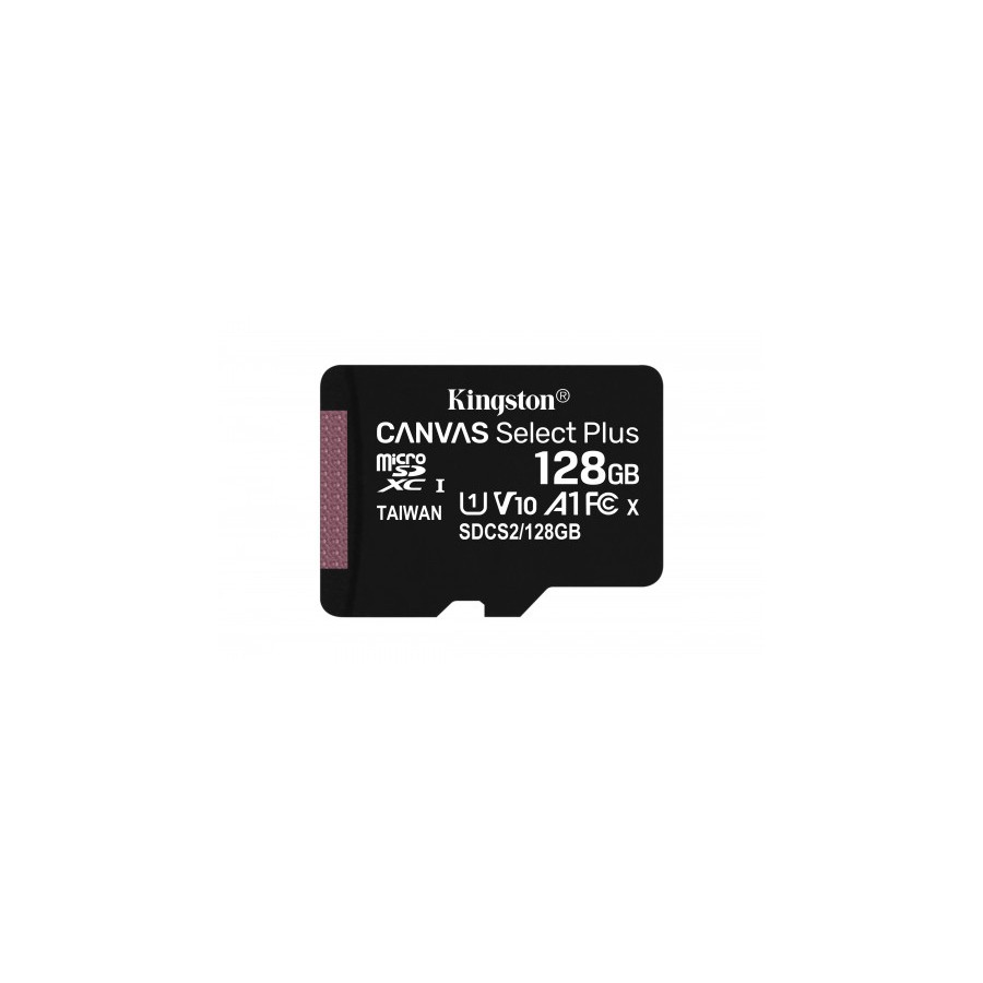 Kingston Technology Canvas Select Plus memoria flash 128 GB MicroSDXC Clase 10 UHS-I