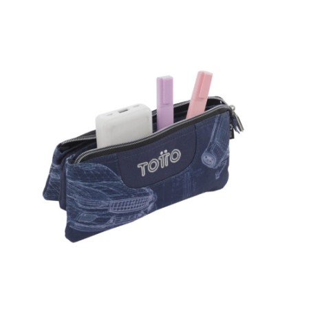 33158-ESTUCHE 3 COMPARTIMENTOS TABLERO BLUEPRINT TOTTO AC52ECO012-2426Z-0JJ