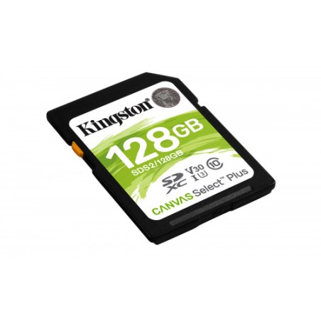 Kingston Technology Canvas Select Plus memoria flash 128 GB SDXC Clase 10 UHS-I