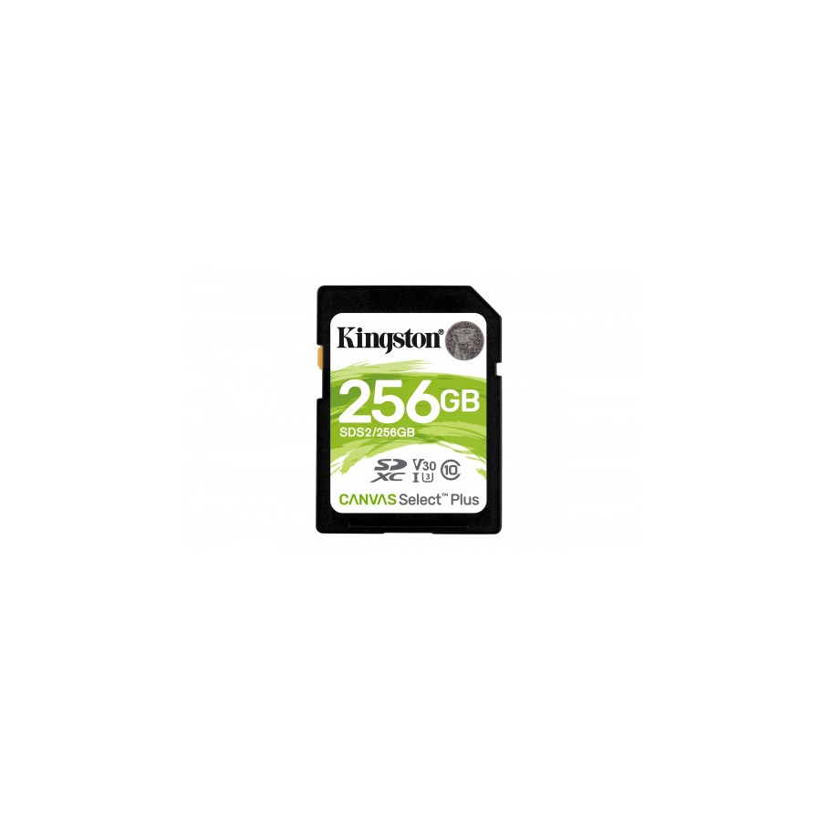 Kingston Technology Canvas Select Plus memoria flash 256 GB SDXC Clase 10 UHS-I