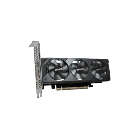33341-GIGABYTE GeForce RTX 5050 OC Low Profile 8G Tarjeta Grafica - 8GB GDDR6, 128bit, PCI-E 5.0, 2587MHz Frecuencia del