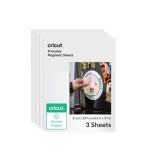 33512-CRICUT PRINTABLE MAGNET SHEETS A4 (3) WHITE