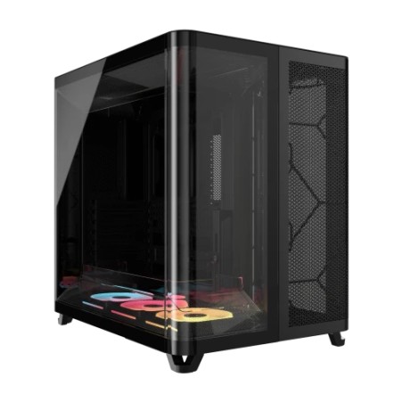 33654-Corsair AIR 5400 LX-R RGB iCUE LINK Midi Tower Negro