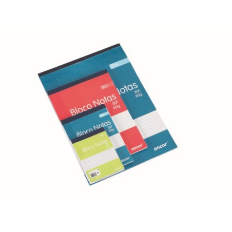 33811-BLOC DE NOTAS ENCOLADO 80H 60G A4 RAYADO HORIZONTAL PA20BLNCSTA4P0001 ANCOR 088518