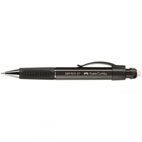 3382-PORTAMINAS GRIP PLUS 0.7MM NEGRO FABER CASTELL 130733