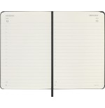 AGENDA 2026 TAPA DURA 12 MESES DIARIA P (9 x 14 CM) NEGRA MOLESKINE DHB12DC2Y26