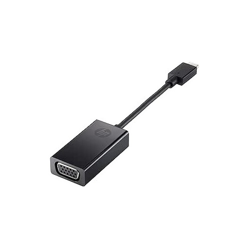 HP USB-C to VGA Adapter Adaptador grafico USB Negro