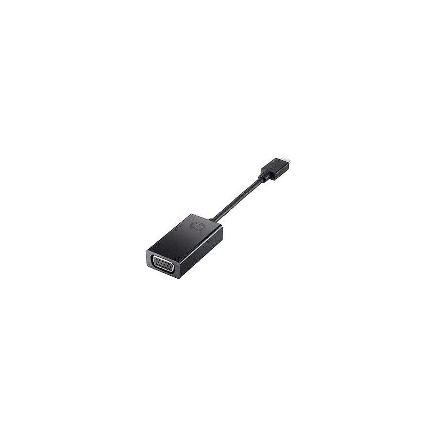 HP USB-C to VGA Adapter Adaptador grafico USB Negro