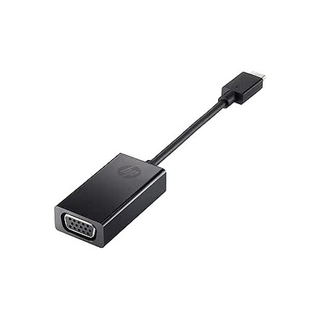 HP USB-C to VGA Adapter Adaptador grafico USB Negro