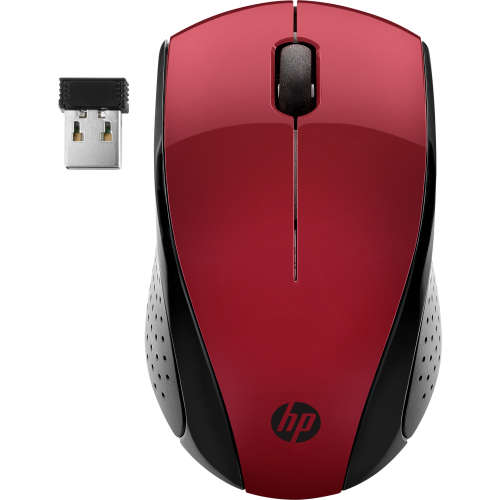34082-HP Raton inalambrico 220 (Rojo Ocaso)