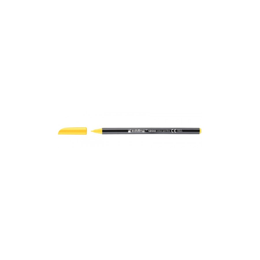 3416-ROTULADOR PUNTA FINA 1200 AMARILLO EDDING 1200-05