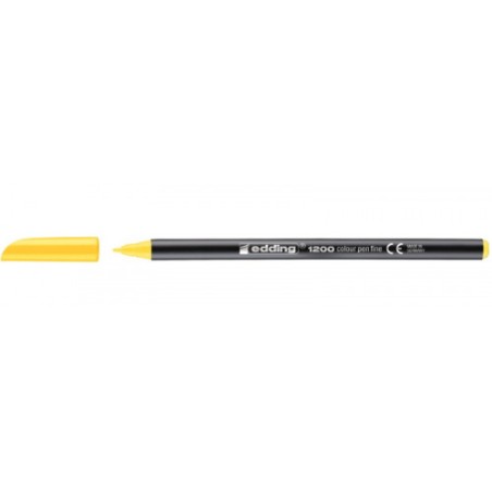 3416-ROTULADOR PUNTA FINA 1200 AMARILLO EDDING 1200-05