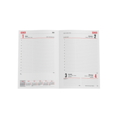 AGENDA 2026 PARIS D/P 15X21 AZUL MARINO CATALAN 356422