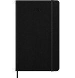 AGENDA 2026 TAPA DURA 12 MESES SEMANAL HORIZONTAL L (13 X 21 CM) NEGRA MOLESKINE DHB12WH3Y26