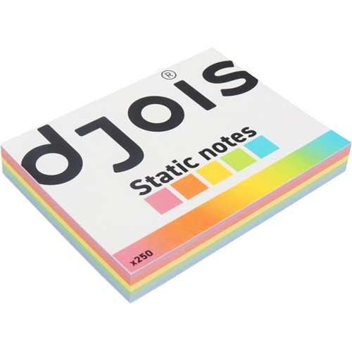 BLOC 250 NOTAS ELECTROSTATICAS (M) 100X75MM. 5 COLORES SURTIDOS TARIFOLD 200611