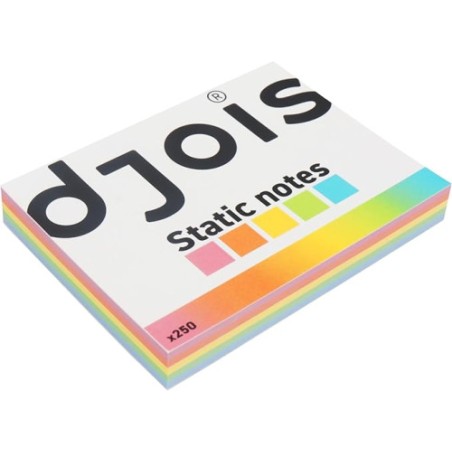 BLOC 250 NOTAS ELECTROSTATICAS (M) 100X75MM. 5 COLORES SURTIDOS TARIFOLD 200611