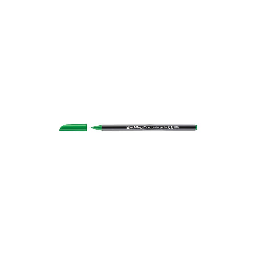 3424-ROTULADOR PUNTA FINA 1200 VERDE FLUORESCENTE EDDING 1200-64