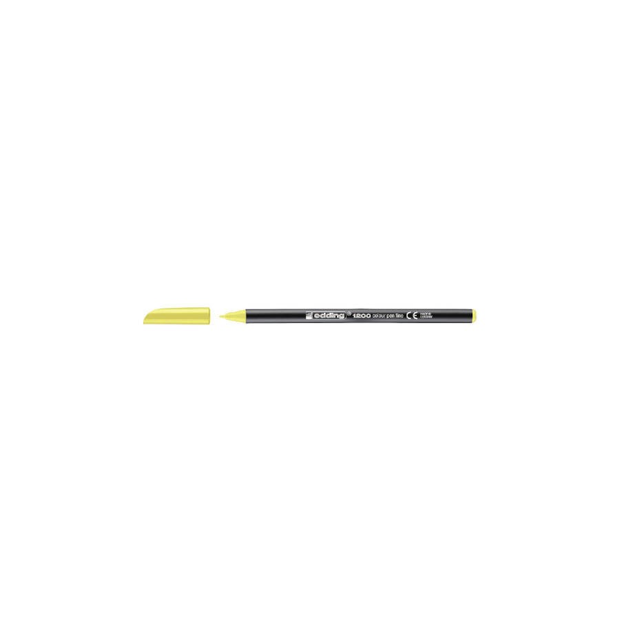3425-ROTULADOR PUNTA FINA 1200 AMARILLO FLUORESCENTE EDDING 1200-65